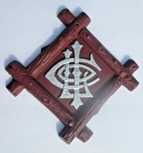 FIRE MARK-Lumbermen's Insurance Company Philadelphia Metal S Marker-SIGN/PLAQUE - Picture 1 of 4