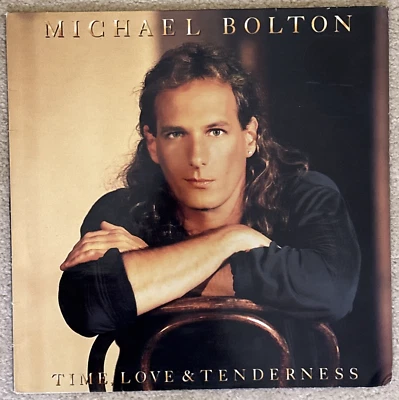 MICHAEL BOLTON - Time, Love & Tenderness (1991) Vinyl LP Record. EXCELLENT! - Image 1 of 4