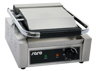 Saro 443-1000 PG 1 griglia elettrica a Contatto, Argento - Immagine 1 di 4