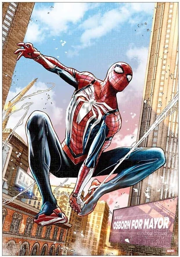 Rompecabezas 1000 piezas Spider-Man 51x73,5 cm JP Foto 1 de 1