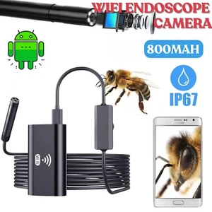 2MP WIFI Endoscope Borescope Inspection Camera Waterproof Screen Industrial Lens - Picture 1 of 12