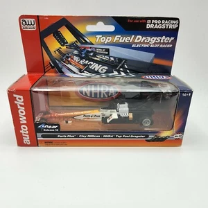 Auto World 4Gear NHRA REL 10 PIEZAS MÁS ARCILLA MILLICAN TOP DRAGSTER COMBUSTIBLE NUEVO DE NUEVO - Imagen 1 de 7