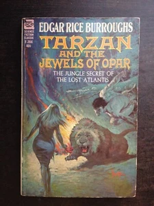 EDGAR RICE BURROUGHS TARZAN AND THE JEWELS OF OPAR FRANK FRAZETTA GGA ACE 1963 - Picture 1 of 1