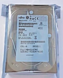 147 GB SAS Fujitsu MBA3147RC 15000rpm HDD 3.5 " Internal Hard Drive New - Picture 1 of 1