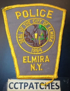 ELMIRA, NEW YORK POLICE SHOULDER PATCH - Picture 1 of 2