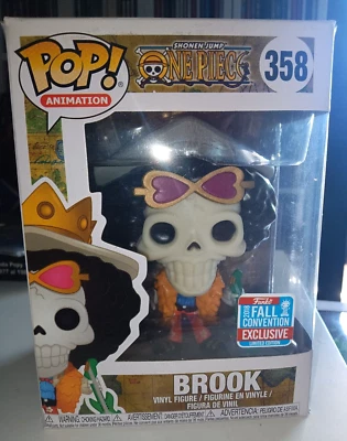 FUNKO POP ! one peace 358 BROOK 2018 FALL CONVENTION EXCLUSIVE ANIMATION M - Immagine 1 di 4