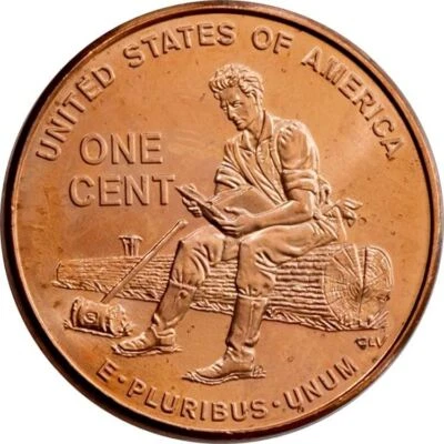 United States | 1 Cent Coin | Abraham Lincoln | Reading | 2009 - Image 1 of 2