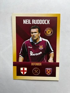 NEIL RUDDOCK-West Ham United-1 Cap ENGLAND-Ex-Liverpool FC-Millwall-Spurs-AK - Picture 1 of 2