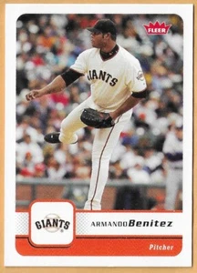 ARMANDO BENÍTEZ SAN FRANCISCO GIANTS #151 - FLEER CASI NUEVO - MONTADO 2006 - Imagen 1 de 2