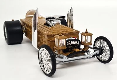 Autoworld 1/18 Munsters TV Show Dragula George Barris Diecast Model Car - Image 1 of 4