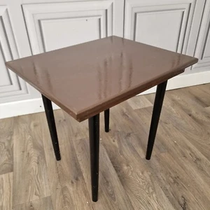 Vintage Mid Century Modern Painted Wooden Coffee Side Table - Retro - Picture 1 of 24