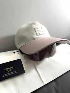 FENDI Baseball Hat Cap with integrated sun glasses, W/Tags,Authenticity Card,NWT - Picture 1 of 16