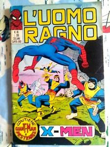 X-MEN 35 ITALIAN EDITION FIRST MUTANT ISSUE AND COVER SPIDER-MAN 1972 - OTHERS - Foto 1 di 3