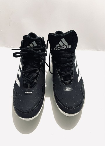 Scarpe da basket Adidas ICON metal clits nere unisex sportive uomo 6 5