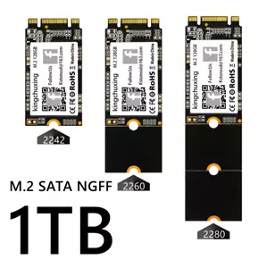 240GB SSD M.2 M2 SATA NGFF 256GB 512GB 1TB 2242 2280 Solid State Hard Drives US - Picture 1 of 14