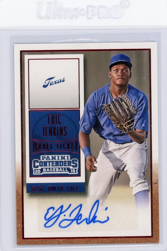 2015 PANINI CONTENDERS ERIC JENKINS ROOKIE AUTO - Image 1 of 1