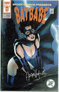 BATBABE #2 by Spoof Comics Signed by ADAM HUGHES - Picture 1 of 2