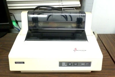 MATRIZ DE PUNTOS IMPRESORA 3 EN UNO TOSHIBA P321 DE COLECCIÓN Foto 1 de 4