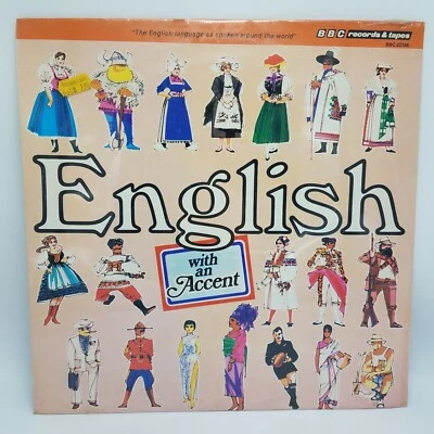 English With An Accent BBC Records MONO REC BBC-22166 NEW SEALED - Image 1 of 2
