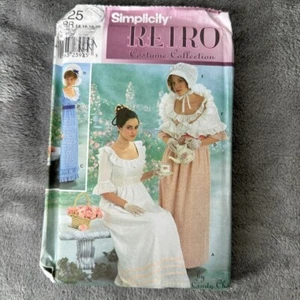 Simplicity Sewing Pattern 9225 Sz 14-20 Regency Bridgerton Dress Costume Theater - Picture 1 of 4