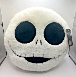 12” Jack Skellington Face Decorative Pillow Nightmare Before Christmas 30th Ann. - Picture 1 of 6