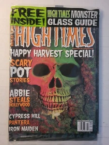 New HIGH TIMES Magazine (Oct 2000) Cypress Hill, Iron Maiden + Glass Supplement - Picture 1 of 2