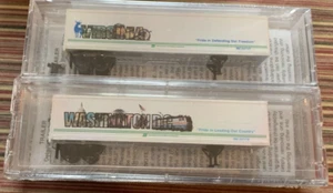 Micro-Trains N Scale City Scapes Virginia & Washington D.C. 45' Trailer 2 Pack - Picture 1 of 4