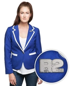 Star Wars R2-D2 Themed Blazer (Woman's, Medium) Droid Force Awakens Rebels - Picture 1 of 8