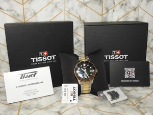 Reloj Tissot Seastar 1000 GMT 40MM Raíz Cerveza Marrón/Negro en Caja Acero Inoxidable/Dorado - Imagen 1 de 23