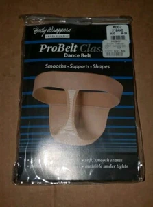 BODY WRAPPERS PRO BELT CLASSIC DANCE BELT SMOOTHS SUPPORTS SHAPES SIZE 26-28 - Picture 1 of 2