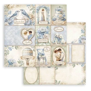 Stamperia - TIMELESS - 9 X CARDS - 12" X 12" - CUT UP TO SAVE ON POSTAGE !!! - Bild 1 von 3
