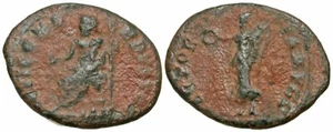 Anonymous Pagan Issues. Ca. A.D. 305-313. AE 1/12 nummus. Antioch mint, struck A - Picture 1 of 1