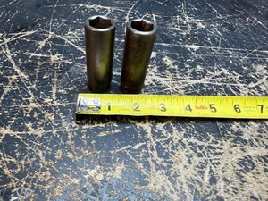 Mac Tools Deep Impact Socket Lot 2 Piece 1/2" Drive 17mm 11/16" - Picture 1 of 11