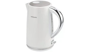 Cookworks Electric Kettle Cordless 3000W 1.7L Textures Selcey White 3248876 - Picture 1 of 4