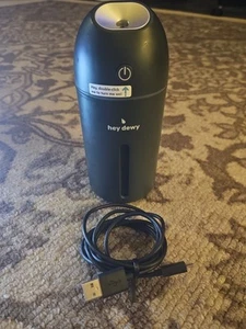 Hey Dewy Cordless Rechargeable Portable Daily Humidifier- Charcoal - Picture 1 of 4