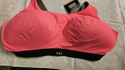 Victoria's Secret SPORT Bra Women’s Sz 36dd  Hot Pink Mesh Vented New - Image 1 of 4