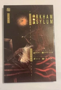 Batman - ARKHAM ASYLUM - 1989 - copertina rigida - Morrison - DC - graphic novel - Foto 1 di 4