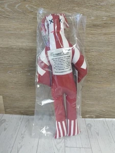 Dammit Doll Red White Stripes 12 Tall NWT - Picture 1 of 3