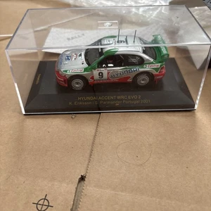IXO 1/43 Hyundhi Accent WRC Evo 2 Ram023 2001 Portogallo Ericsson - Foto 1 di 5