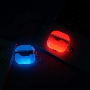 Glow in the Dark Quicksand Case For AirPods 1/2, 3, 4, Pro 1 2 Protective Cover - Picture 1 of 18