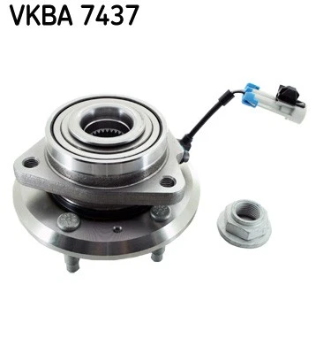 SKF VKBA 7437 Kit de roulements de roue pour CHEVROLET,OPEL,VAUXHALL - Photo 1/1