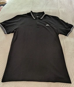 Roach Golfschläger Golfshirt Herren schwarz Baumwolle ExLarge 46" Brustumfang - Bild 1 von 8