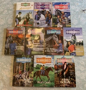 Thoroughbred Joanna Campbell 10 Book Lot 2, 14, 15, 17, 23, 24, 28, 29, 30, 31 - Foto 1 di 12