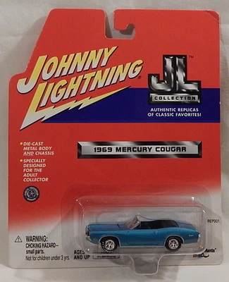 Mercury Cougar Johnny Lightning 1969 colección JL colección Playing Mantis Foto 1 de 4