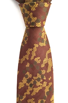 Corbata Giorgio Armani Camuflaje Vintage Años 90 Seda Hecha en Italia Foto 1 de 4