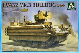Takom 1/35 2067 FV432 Mk.3 Bulldog British APC (2 in 1) Brand New Complete Kit - Picture 1 of 2