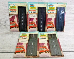 (5) De colección 1963 Modelo Aurora Terminal de Motor Pista 9" Recto #1517 Nuevo de Lote Antiguo - Imagen 1 de 5
