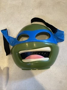 Teenage Mutant Ninja Turtles Cosplay Leonardo Face Mask 2013 Playmates T - Picture 1 of 2