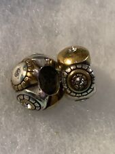 Brighton Retired Gold Silver Crystal Charm Spacers 2