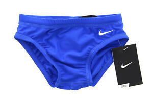 Nike Boys Swim Brief Swimsuit Bottom Youth Core Solid Swimwear TESS0052